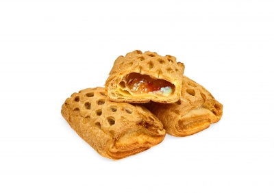 Слойка с яблоком и корицей 80 гр.